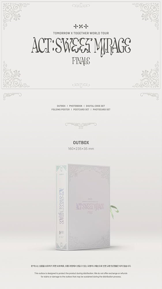 Amazon.co.jp: TXT - World Tour Act : Sweet Mirage Finale [韓国盤