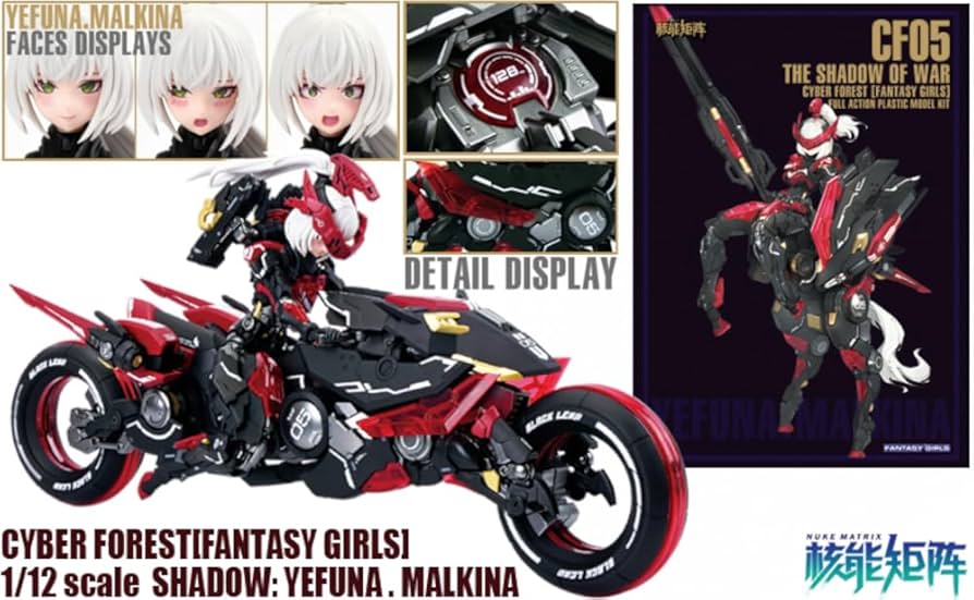 Amazon | 童友社 NUKE MATRIX CYBER FOREST FANTASY GIRLS 5 SHADOW