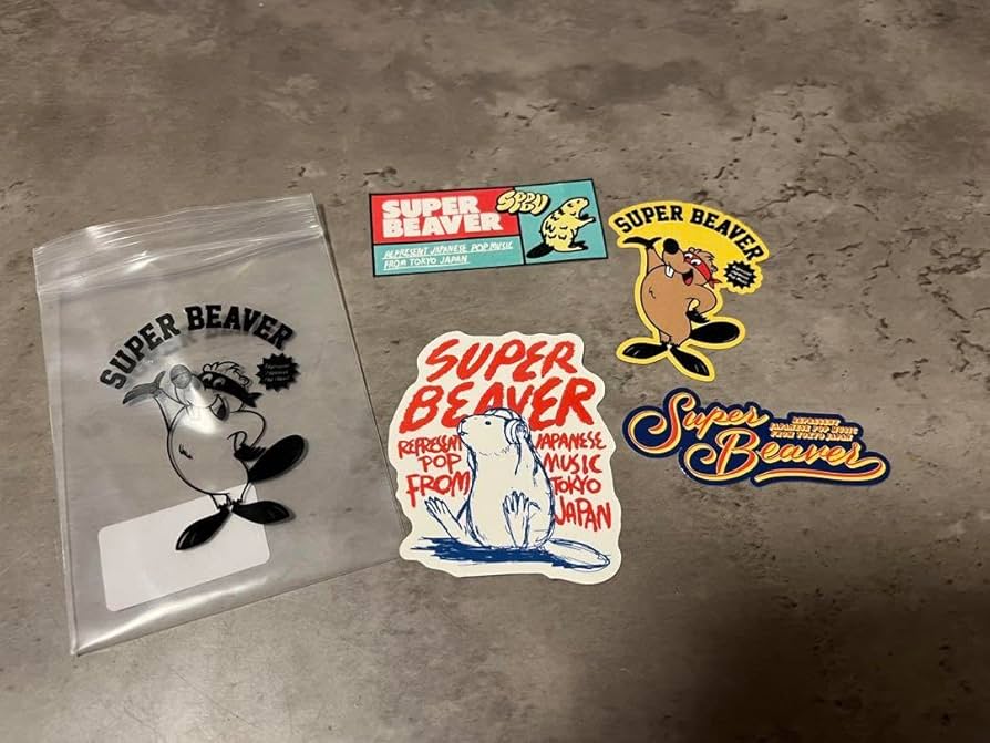 Amazon.co.jp: SUPERBEAVER NOiD タオル (ステッカー付) ホビーグッズ