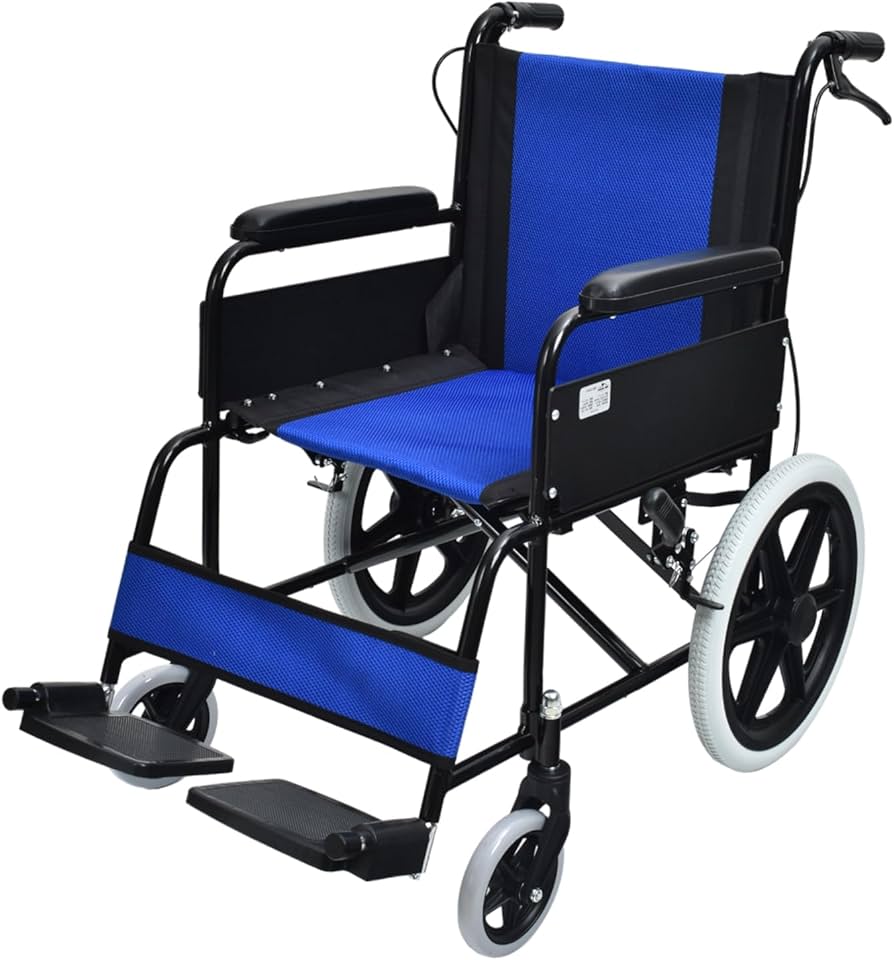 Amazon | kaitou 車椅子 折りたたみ 折り畳み 軽量 アルミ 介助用