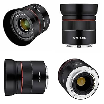 Amazon.co.jp: SAMYANG 単焦点標準レンズ AF 45mm F1.8 FE ソニーαE用