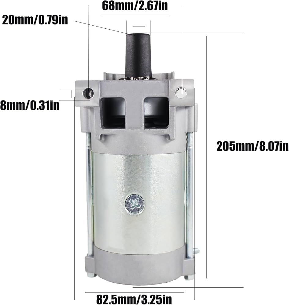 Amazon.com: fullas 136-7880 Starter Motor for Toro Timecutter