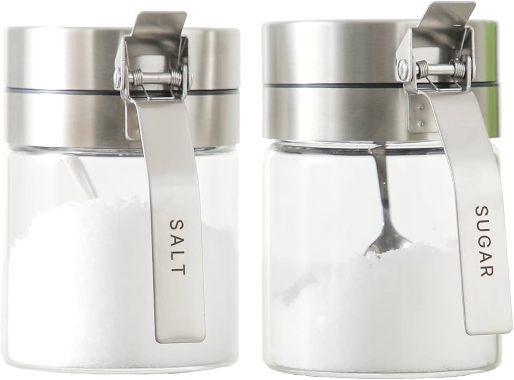 Amazon｜刻印済 ダルトン DULTON スパイスジャー ウィズ スプーン R615