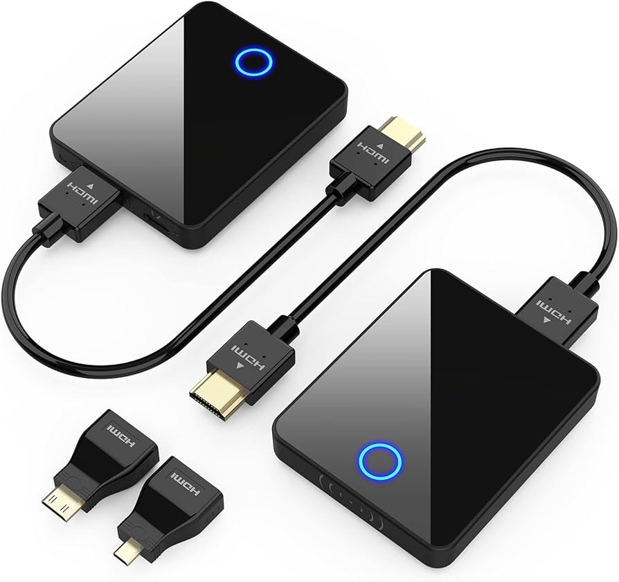 Amazon | 【日本技適認証取得】ワイヤレスHDMI送信機と受信機、Binken