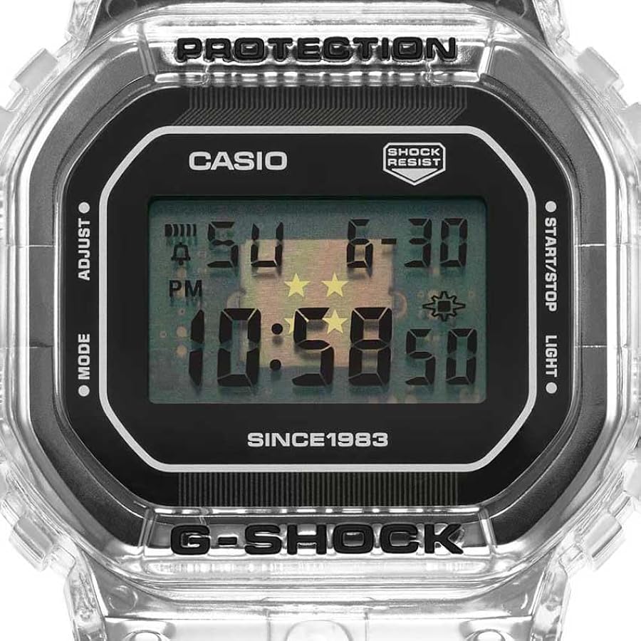 Amazon | カシオ G-Shock クリア リミックス 40周年記念版 デジタル DW