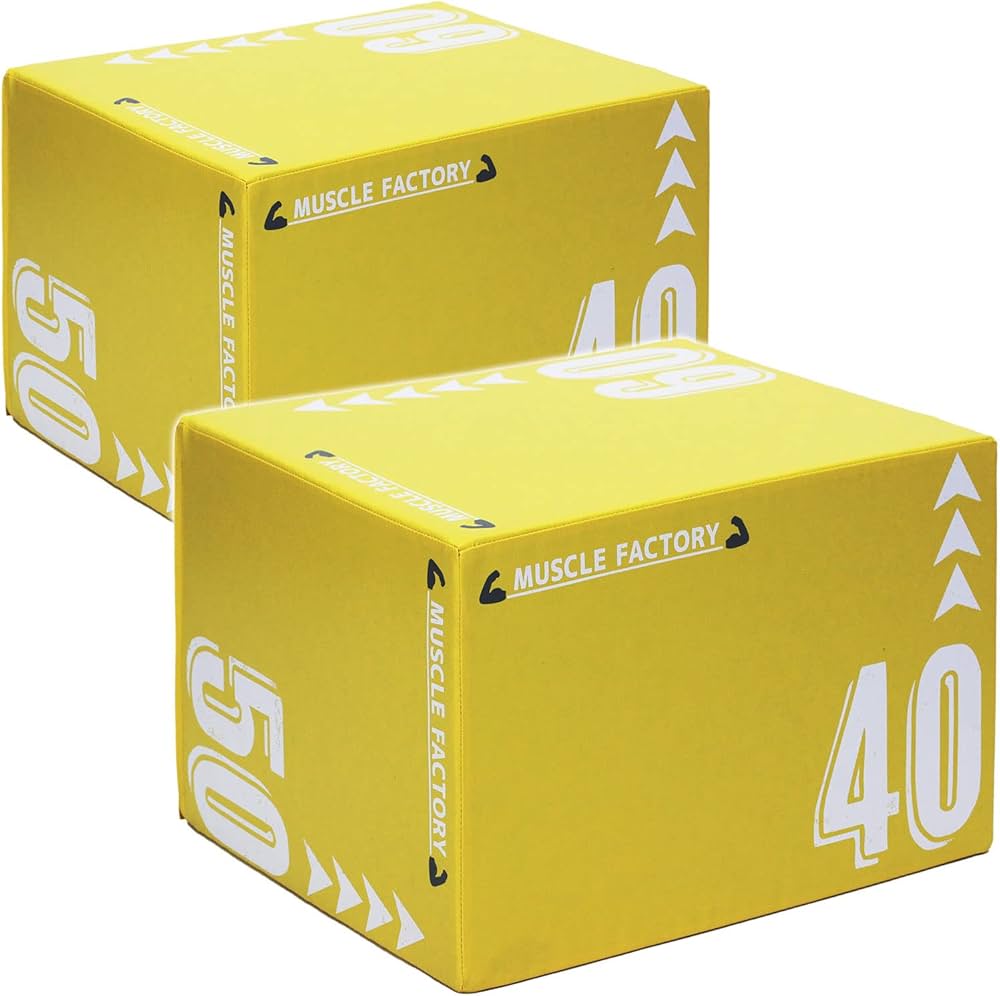 Amazon | MUSCLE FACTORY プライオボックス ソフト 40×50×60cm