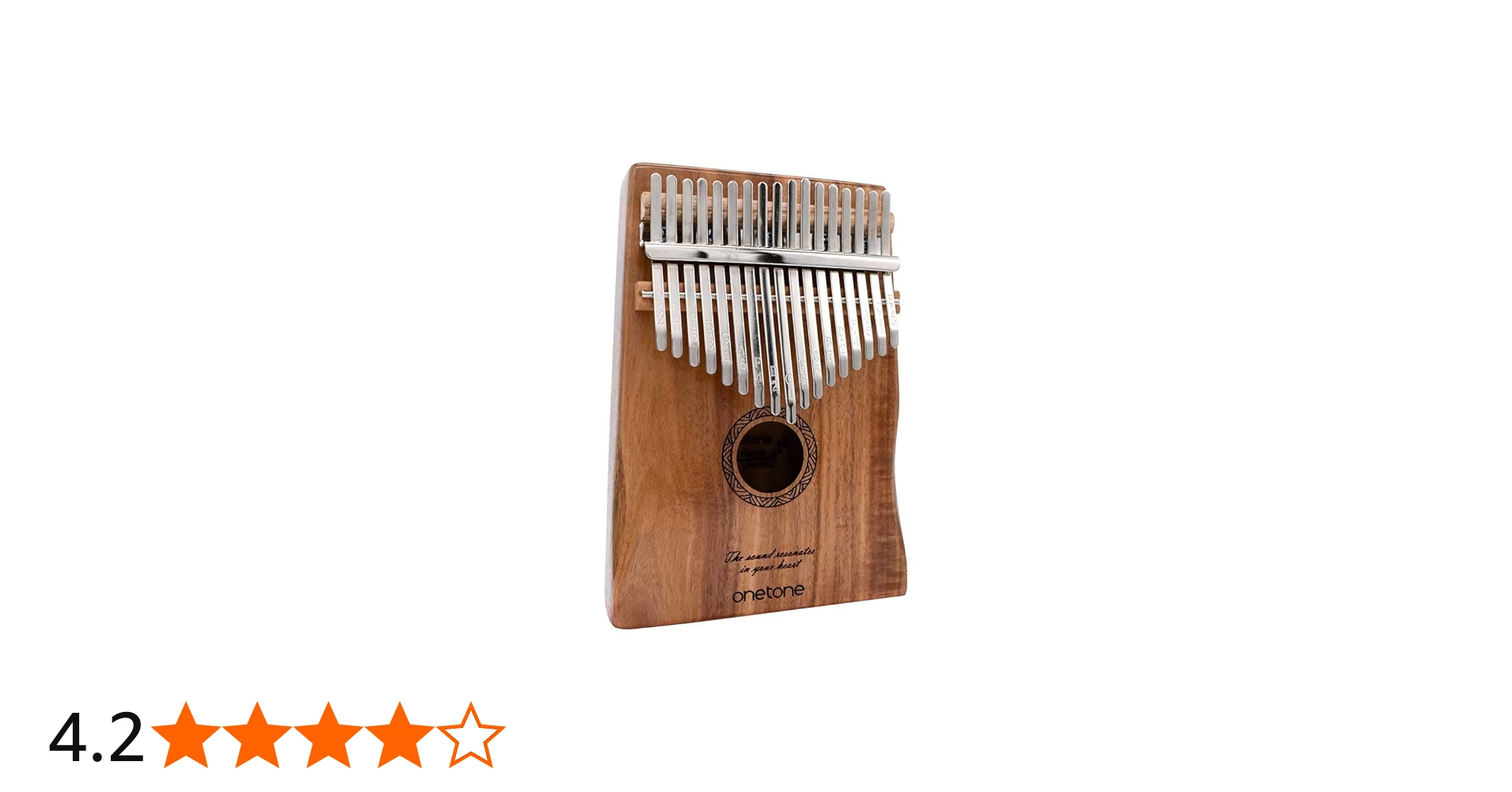Amazon.co.jp: ONETONE One Tone Kalimba (Thumb Piano) 17 Keys