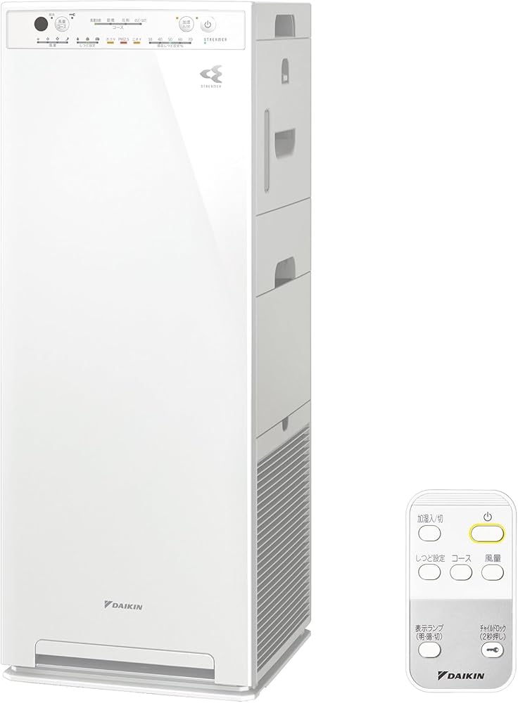 Amazon.co.jp: ダイキン【2026年モデル】加湿 空気清浄機 MCK556A-W 25