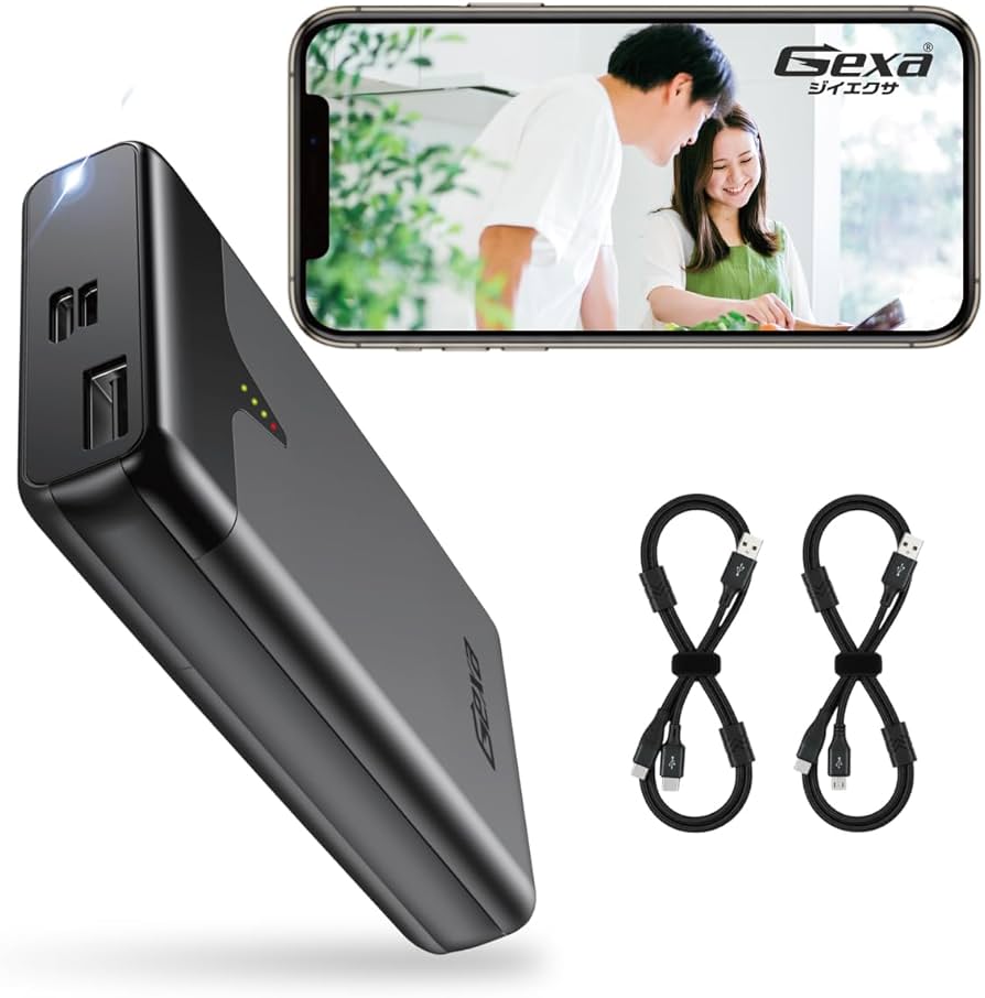 Amazon.co.jp: Gexa（ジイエクサ） 4K 小型カメラ 充電器型 モバイル