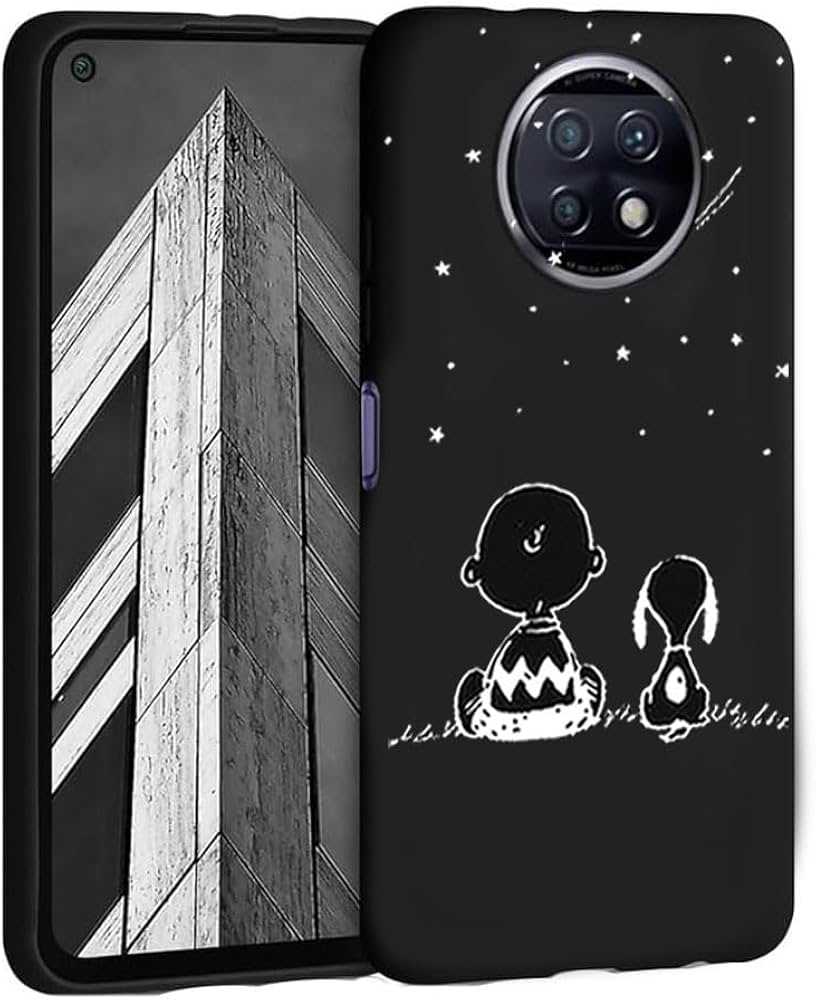 Amazon | FOR Redmi Note 9T スマホケース耐衝撃TPU背面アイデア黒