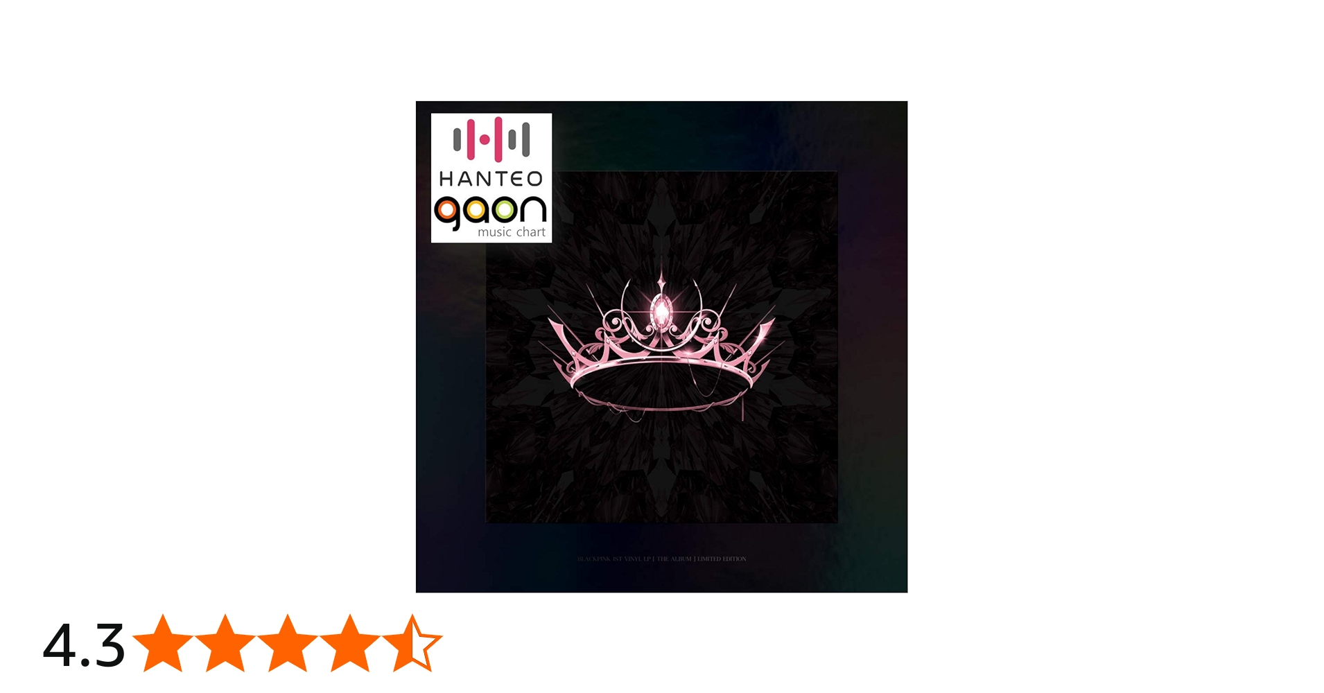Amazon.co.jp: Blackpink 1st Full Album THE ALBUM (VINYL LP