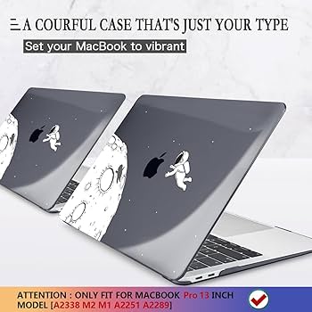 Amazon.com: CISSOOK Black Astronaut Case Compatible with MacBook