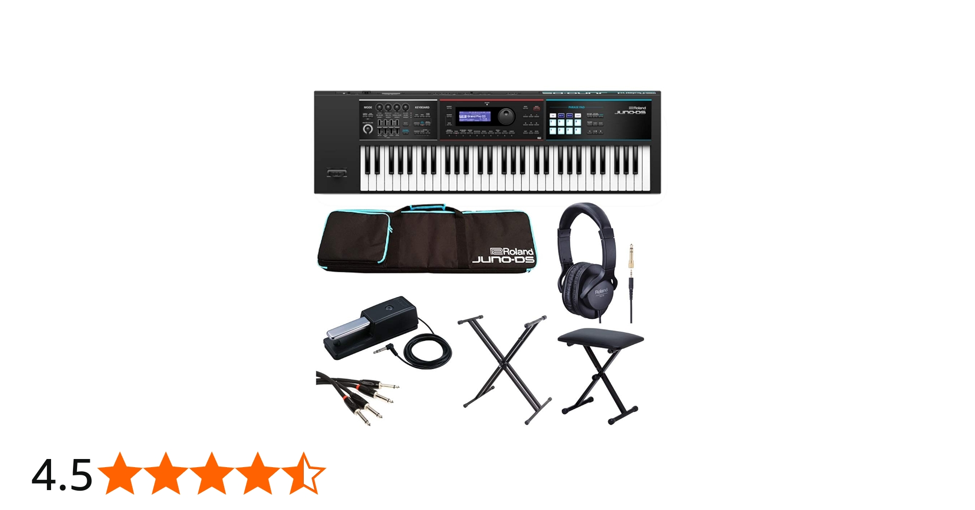 Amazon | Roland Synthesizer JUNO-DS61 【Roland製/純正アクセサリー