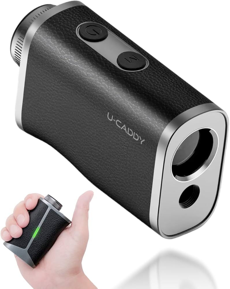 Amazon.co.jp: 【UUUM GOLF共同開発】ゴルフ レーザー距離計 【プロ