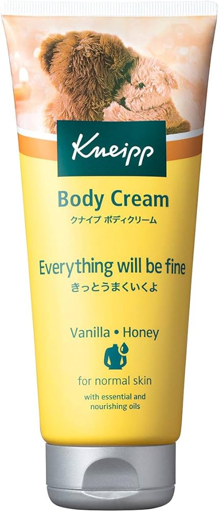 Amazon.co.jp: Kneipp Body Cream, Vanilla & Honey Scent, 7.8 fl oz
