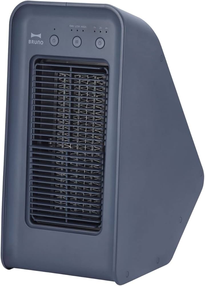 Amazon | BRUNO ブルーノ 2アングル セラミックファンヒーター 軽量