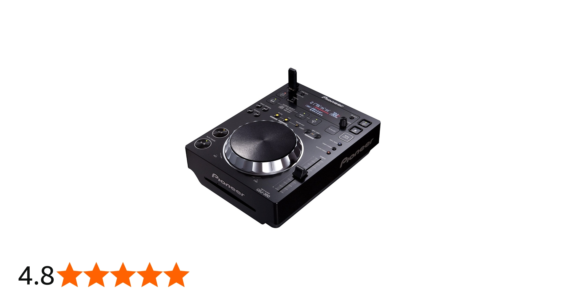 Amazon.co.jp: Pioneer DJ用CDプレーヤー ブラック CDJ-350 : 家電＆カメラ