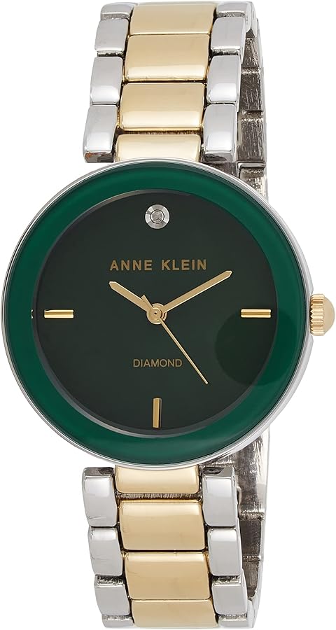 Amazon.com: Anne Klein Dress Watch (Model: AK/1363GNTT) : Clothing