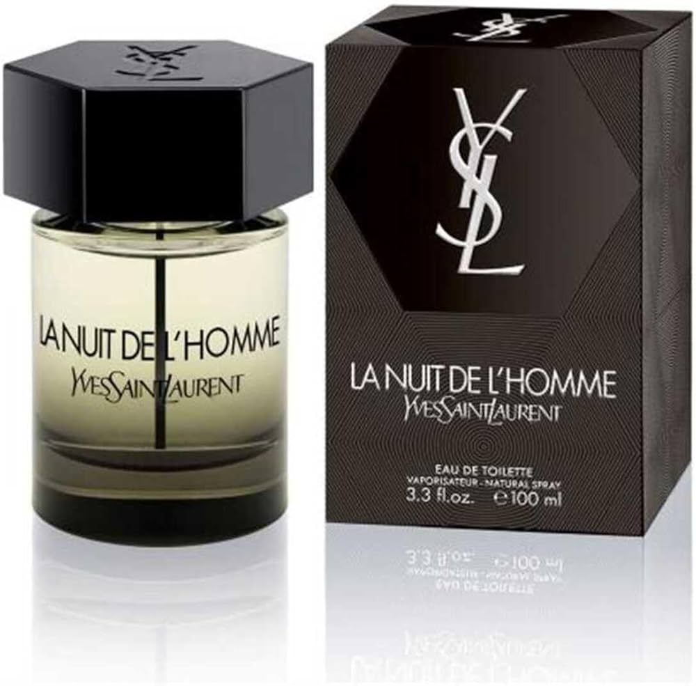 Amazon.com : Yves Saint Laurent La Nuit De L'Homme Eau de Toilette