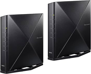 Amazon | NEC Aterm 無線LAN メッシュWiFi Wi-Fi 6E ルーター 11ax PA
