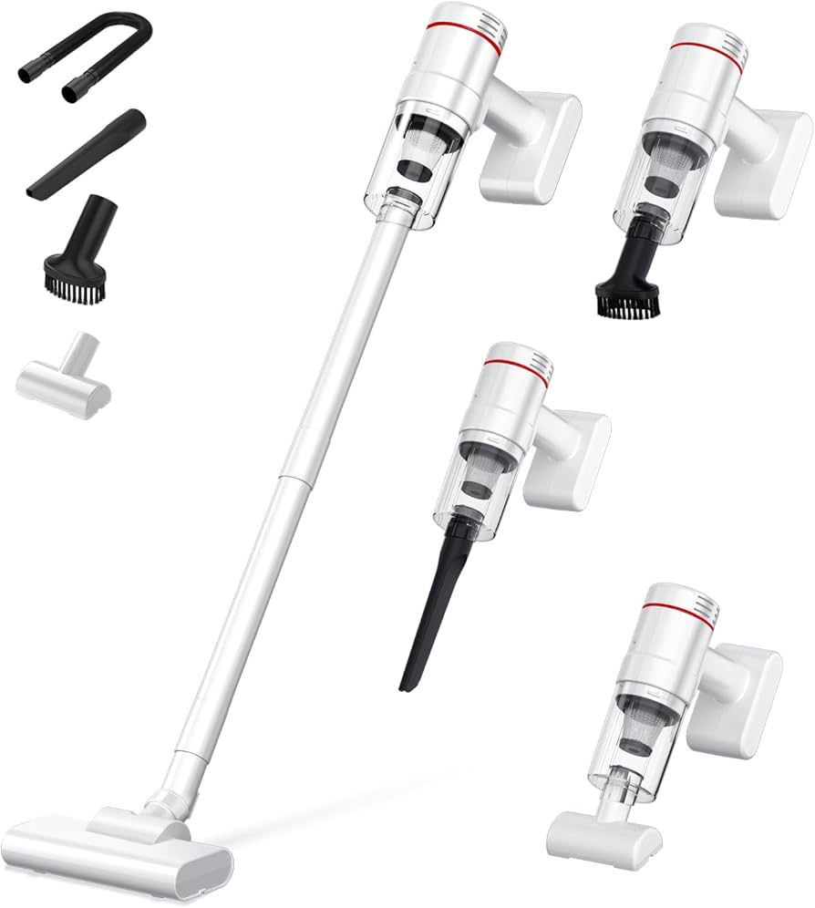 Amazon | 【2024革新モデル&15000pa超強力吸引】 掃除機 コードレス