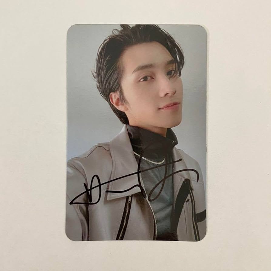 Amazon.co.jp: 直筆サイン入りWayV 威神V ヘンドリー トレカ Take off