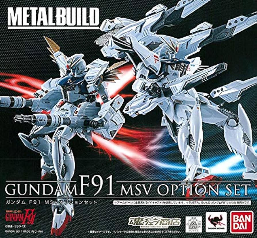 Amazon.co.jp: BANDAI METAL BUILD ガンダムF91 MSVオプションセット