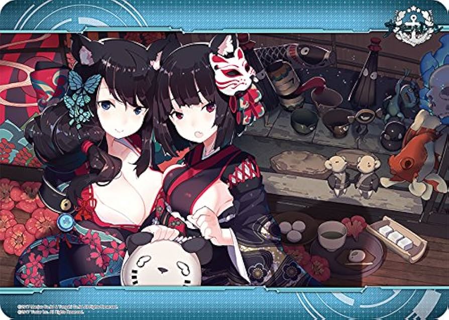 Amazon.co.jp: キャラクター万能ラバーマット アズールレーン 扶桑