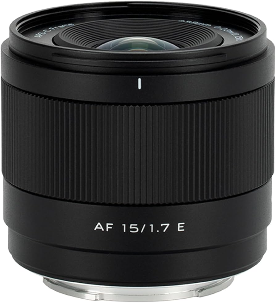 Amazon.com : VILTROX 15mm F1.7 E, AF 15mm F1.7 E Mount Lens for