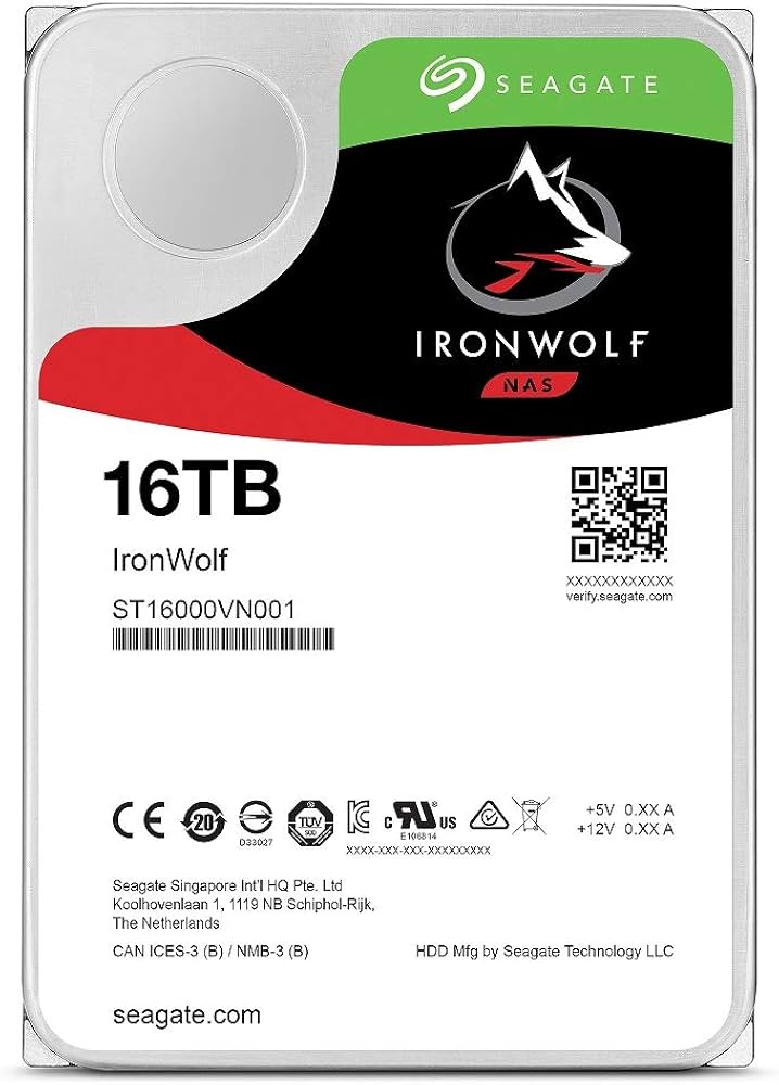 Amazon | Seagate IronWolf 3.5