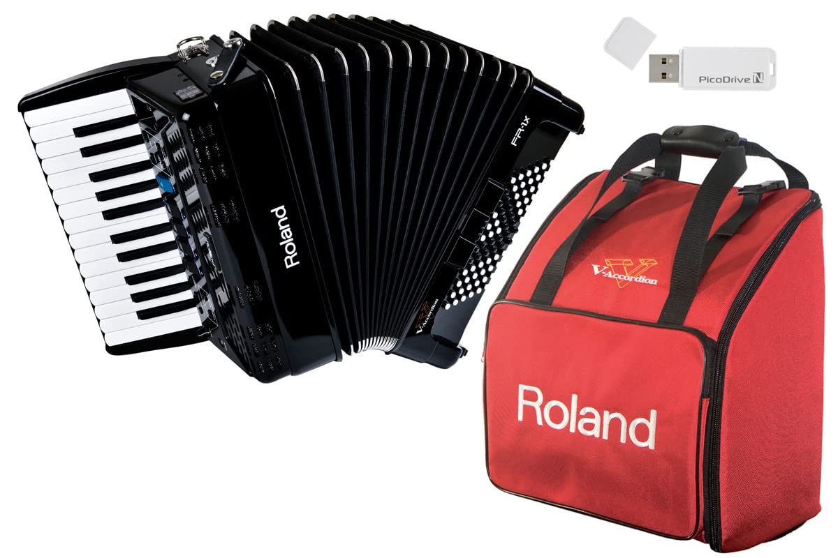 Amazon | Roland ローランド/V-Accordion FR-1X BK【純正ケース BAG-FR