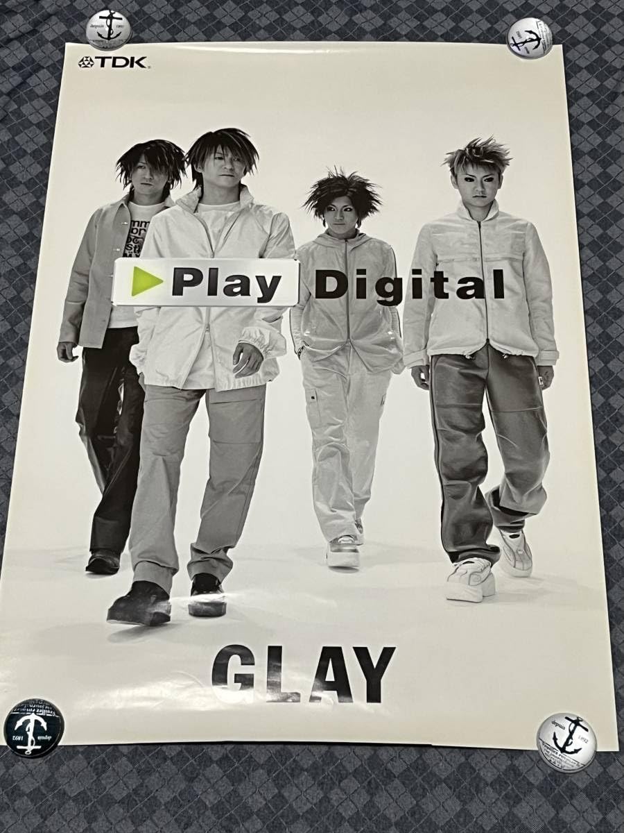 Amazon.co.jp: GLAY ポスター ③ TDK TERU JIRO TAKURO HISASHI : おもちゃ