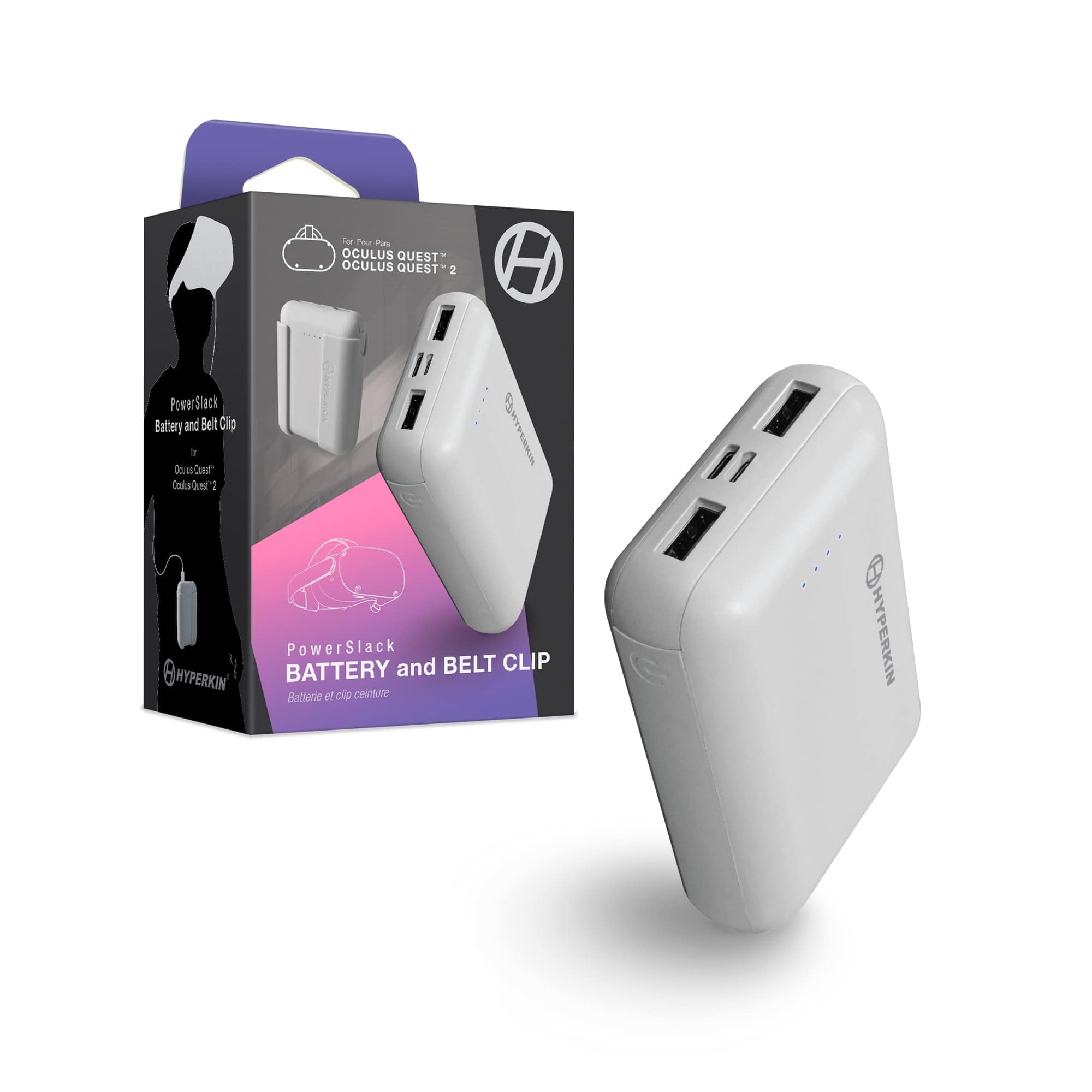 Amazon.com: PowerSlack: Battery and Belt Clip for Oculus Quest