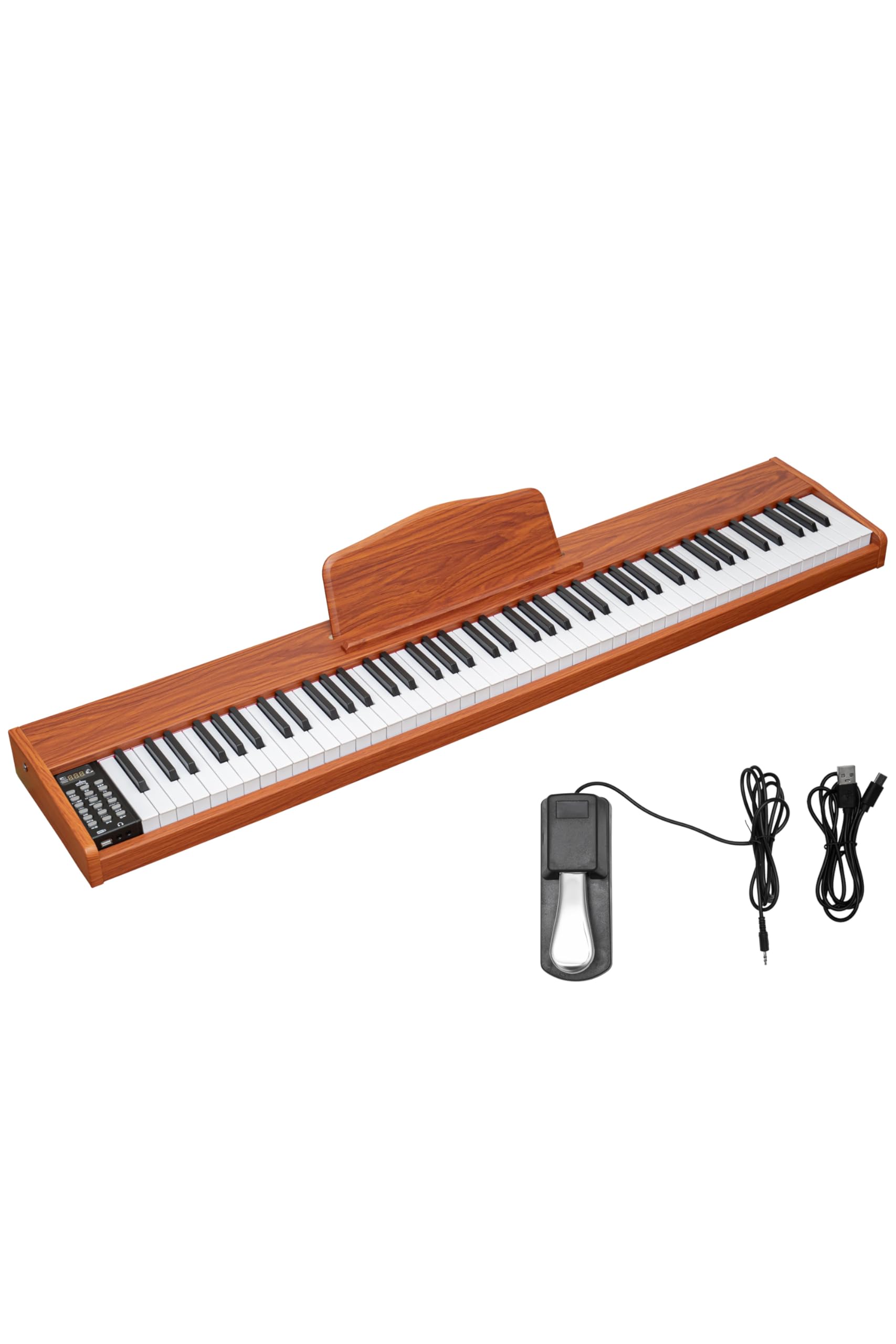 Amazon.co.jp: RiZKiZ 電子ピアノ 88鍵盤 電子キーボード ピアノ MIDI