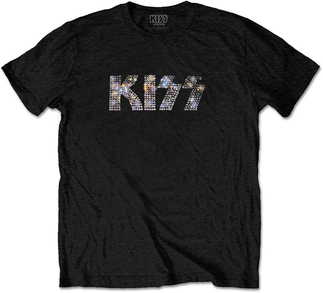Amazon | [キスニューヨーク] Kiss T Shirt Diamante Classic Band
