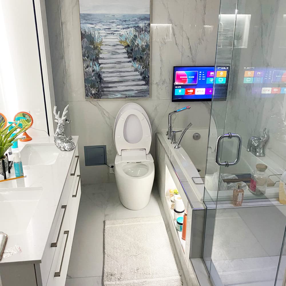 Amazon | Elecsung 防水テレビ お風呂テレビ 22V IP66防水 防塵 HD お