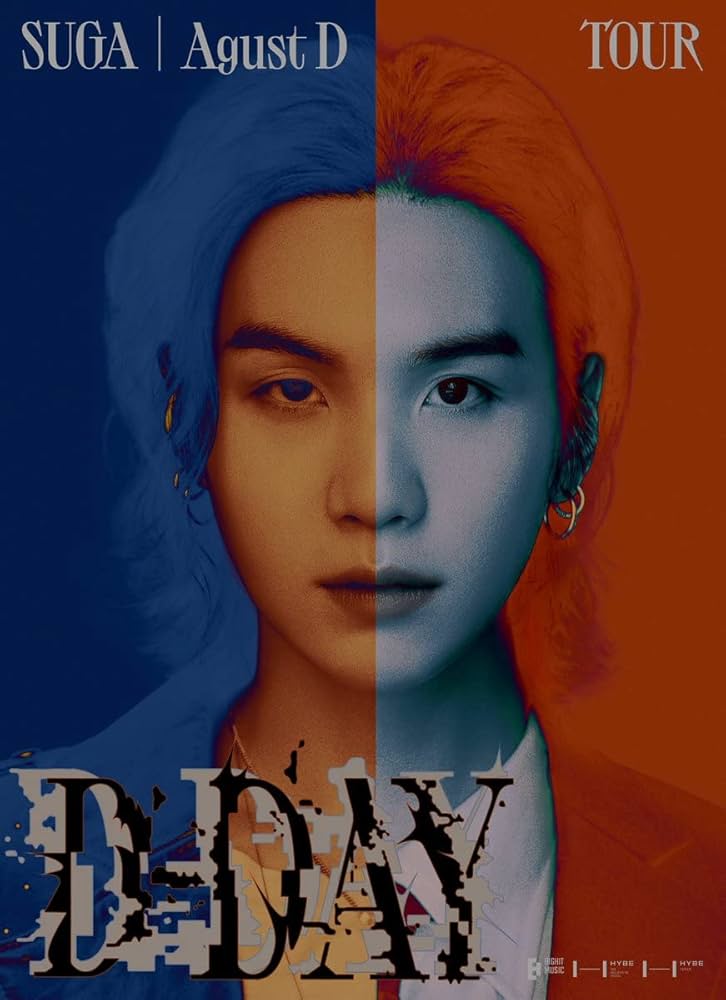 Amazon.com: BTS SUGA Agust D D-DAY 1st Album Random Version CD+1p