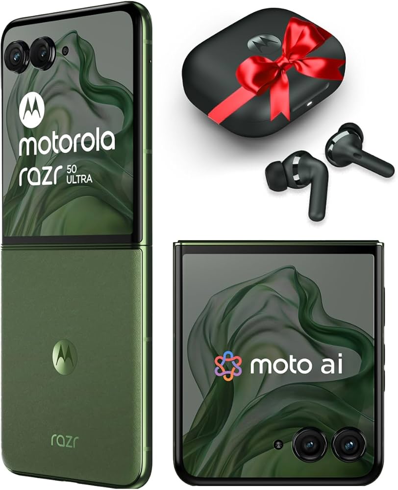 Motorola razr 50 Ultra (Spring Green, 12GB RAM, 512GB Storage