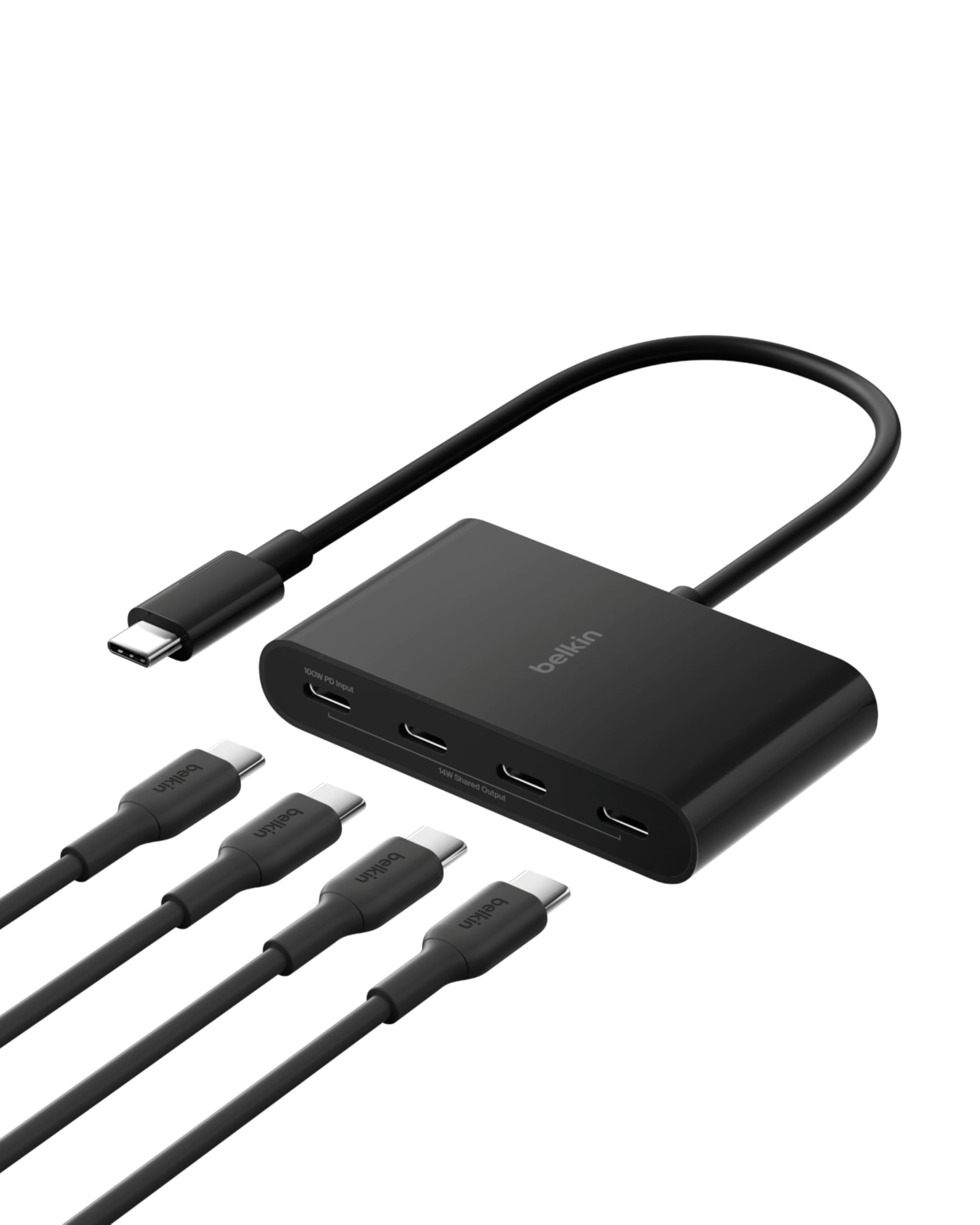 分配器・切替器 Belkin Thunderbolt 4 5-in-1 USB-C Amazon.com