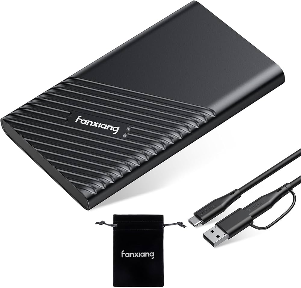 Amazon | fanxiang SSD 外付け 1tb【PS4/PS5動作確認済】TLC NAND採用