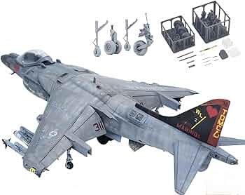 Amazon | 1/48 D1001 AV-8B ハリアーII キットとROCKIT 480301 新3D
