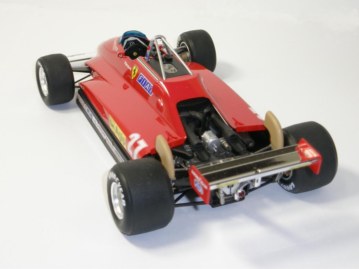 Amazon.com: Fujimi 1/20 Scale Ferrari 126C2 1982 Long Beach GP