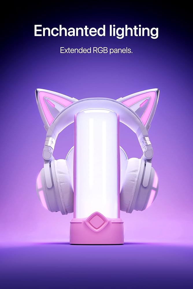 Amazon.com: YOWU Cat Ear Headphones CE, Wired/Wireless Headphones