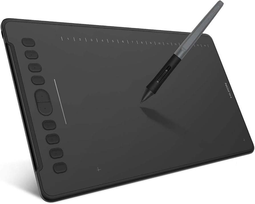 Amazon.com: HUION Inspiroy H1161 Graphics Drawing Tablets, Touch