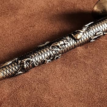 Amazon.co.jp: 真鍮 キセル（十二支）煙管 ブラス レトロ ゴールド