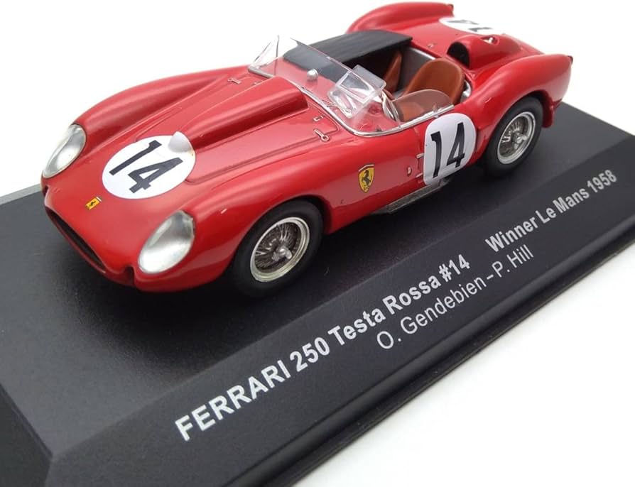 Amazon | ixo イクソ FERRARI 250TR Testa Rossa Le Mans 1958 O