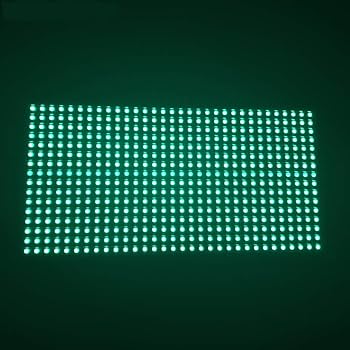 Amazon | P8屋外LEDマトリックスモジュールIP65、HUB75Bポート、広告