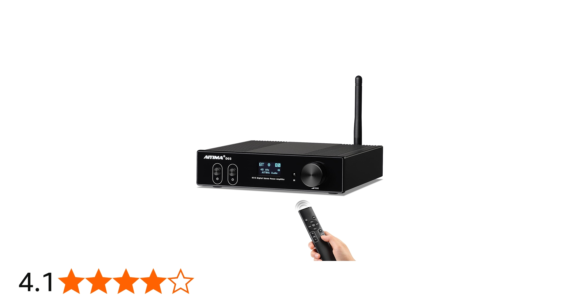 Amazon | AIYIMA D03 Bluetooth5.0 パワーアンプ 150W * 2 HIFI2.1