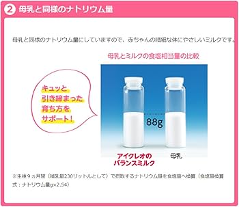 Amazon.co.jp: 【旧品】[ケース販売]アイクレオ バランスミルク 800g×8