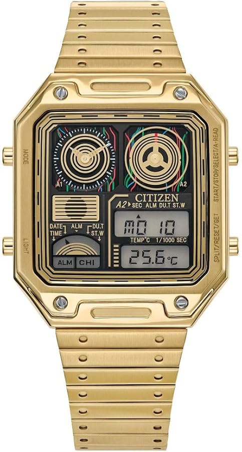 Amazon | [Citizen] 腕時計 C-3PO Ana-Digi JG2123-59E メンズ